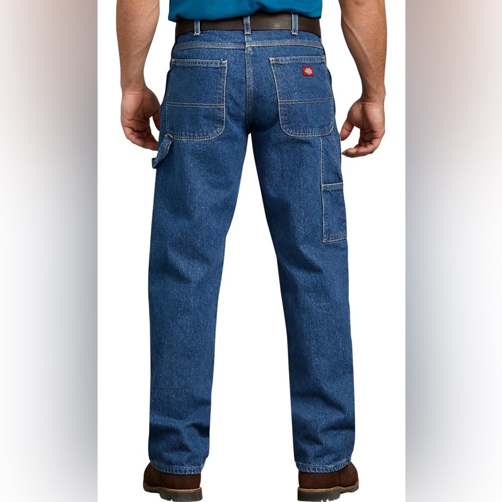 Dickies Men's Relaxed Fit Blue Jeans NWT - Picture 2 of 6